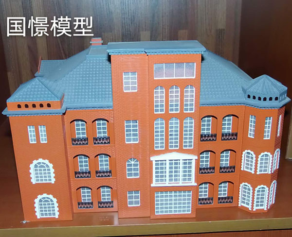 博湖县建筑模型