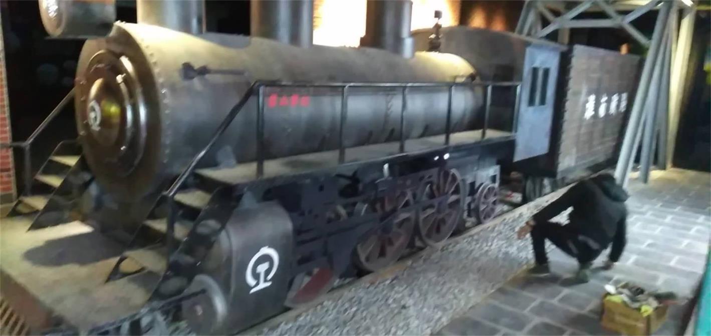 博湖县蒸汽火车模型